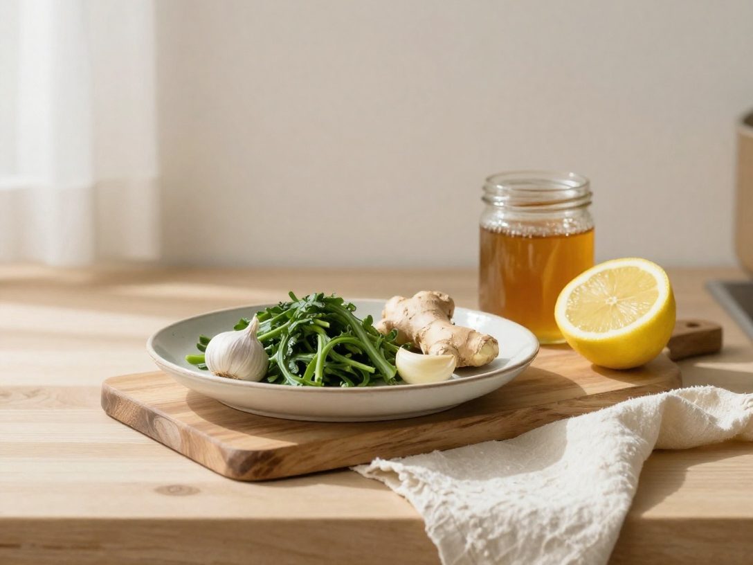 Pasta di aglio, zenzero, limone e miele