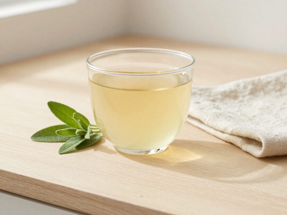 Tisana di salvia per le vampate